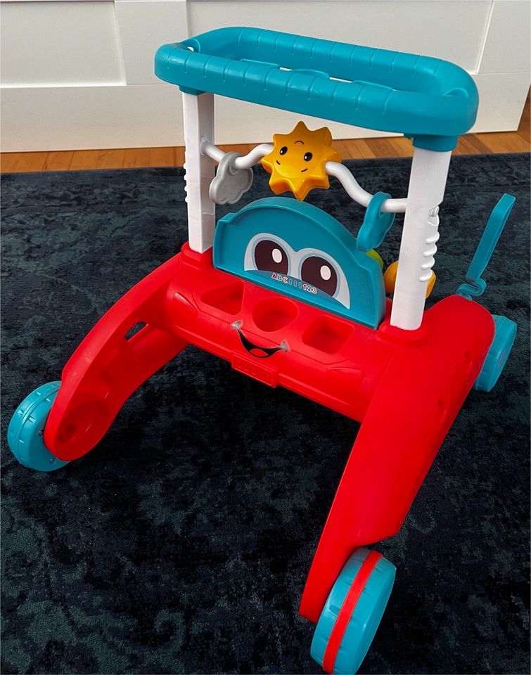 Fisher-Price 2-Seiten Auto-Lauflern-Wagen in Baienfurt