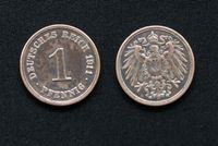 Deutsches Reich 1911, 1 Pfennig, Bayern - Memmelsdorf Vorschau
