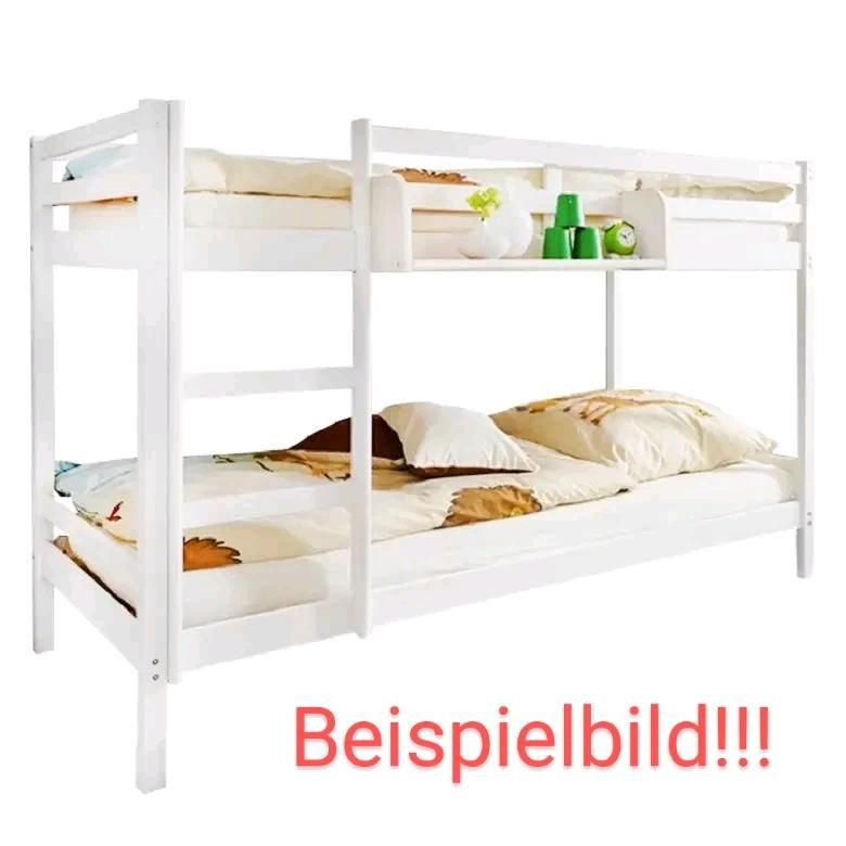 Doppel Hochbett Kinder weiss in Steinfeld