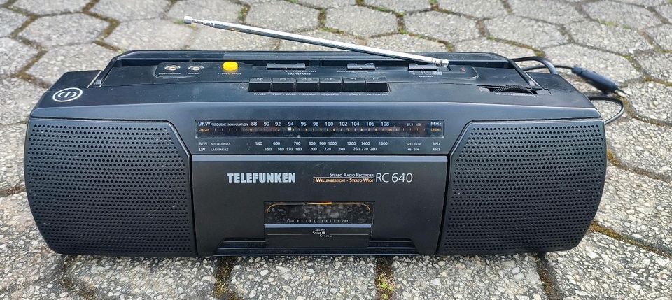 Radio und Kassettenspieler in Trier