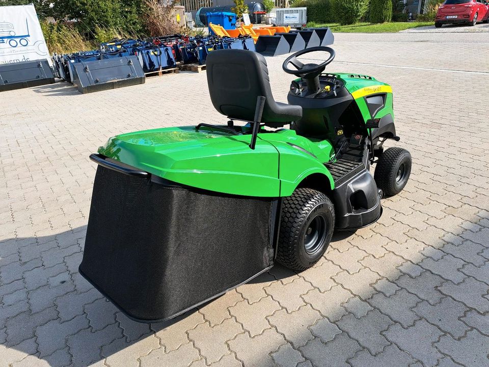 Rasentraktor Aufsitzmäher Mäher Stiga GK 102-2 KAWASAKI 20Ps in Schwindegg