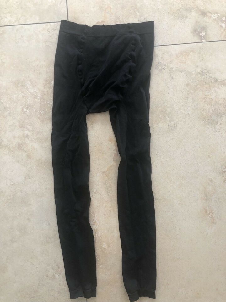 H&M Schwangerschaft Strumpfhose Leggings Hose XS 34 schwarz in Werne