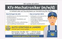 KFZ-Mechaniker oder Mechatroniker in VZ nach 47574 Goch gesucht Nordrhein-Westfalen - Goch Vorschau