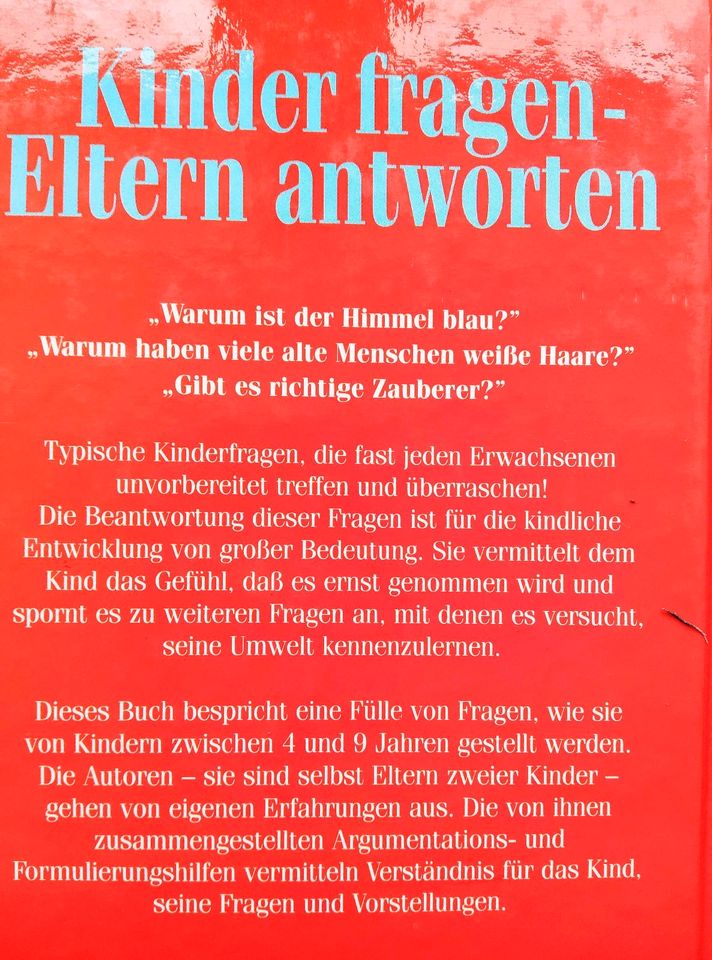 Kinder fragen - Eltern antworten; neuwertiges Buch 192 Seiten in Heidenheim an der Brenz