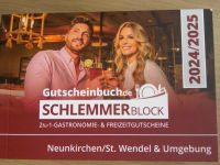 Schlemmerblock 2025 !!  für Neunkirchen-WND gültig ab sofort! Saarland - Quierschied Vorschau