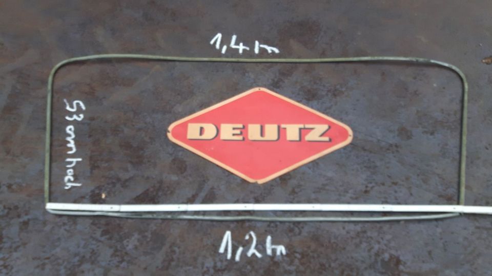 Fritzmeier Frontscheibe M212 -214 Verdeck Kabine Scheibe Deutz ih in Hemdingen