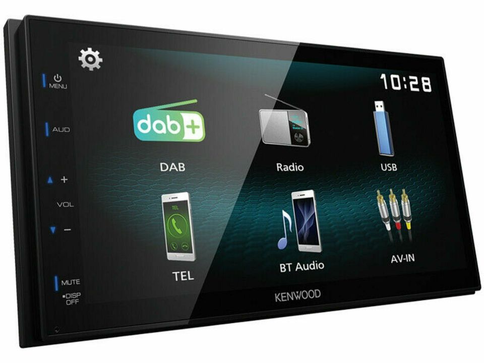 Kenwood DMX 125DAB 2-DIN MP3-Autoradio DAB Bluetooth NEU in Voerde (Niederrhein)