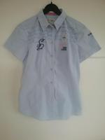 Gr. 36 S Polo Team wie neu Bluse kurzarm hellblau Damen Niedersachsen - Melle Vorschau