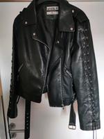PU Lederjacke, Kunstleder, Biker, geflochten Schleswig-Holstein - Flensburg Vorschau