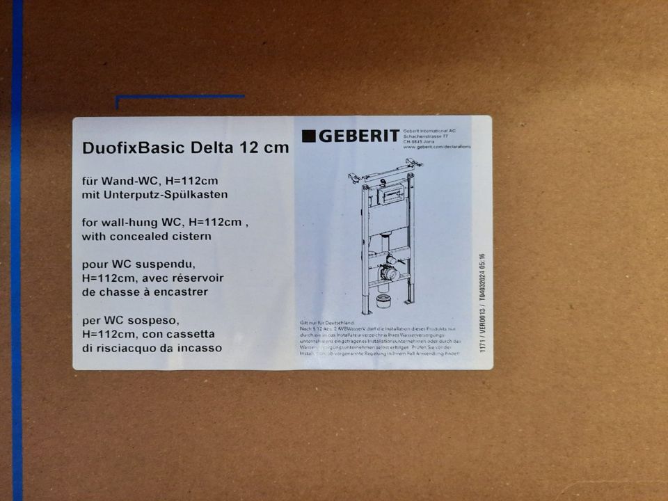 Geberit Duofix Basic WC UP-Spülkasten 458.103.00.1 (6x vorhanden) in Hösbach