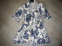 ZARA Kleid Bluse Minikleid XS-S, 34-36 beige blau gem.+Gürtel Bayern - Hauzenberg Vorschau