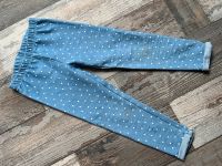 Topolino Leggings Hose Gr. 104 * blau, Punkte Niedersachsen - Müden Vorschau