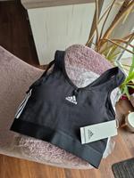 Adidas Crop Top Streifen neu SportBH Sachsen - Reichenbach (Vogtland) Vorschau
