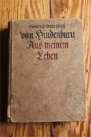 "Aus meinem Leben" von Hindenburg 1920 Widmung Stahlhelm Berlin - Charlottenburg Vorschau