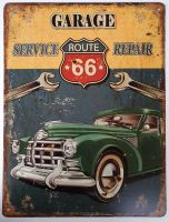 Blechschild Garage Auto Service Retro Route 66 NEU Niedersachsen - Bissendorf Vorschau