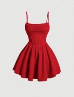 Korsett Kleid in Rot München - Altstadt-Lehel Vorschau