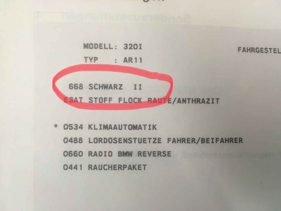 BMW e46 Schaltsack Leder schwarz in Sachsen - Wilkau-Haßlau