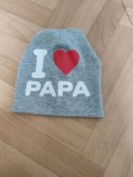 Neu Mütze I Love Papa grau Gr 68-86 ungetragen Kr. München - Unterschleißheim Vorschau