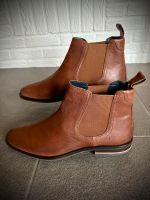 Tommy Hilfiger Chelsea Boots Herren Schuhe Cognac braun 43 neu Nordrhein-Westfalen - Hürth Vorschau