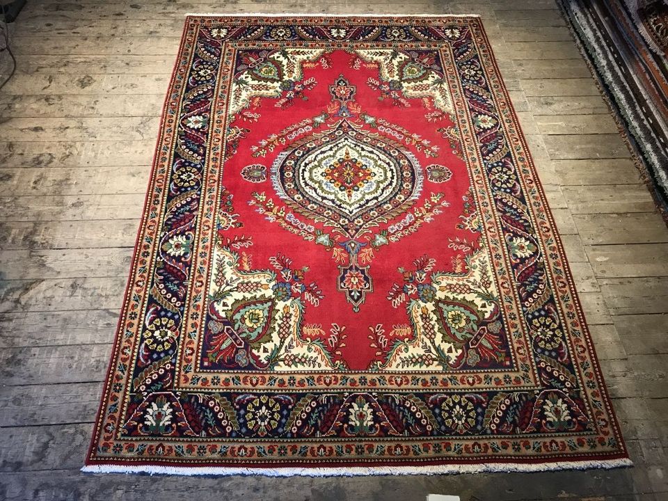 Handgeknüpfter Perserteppich Tabriz - 290 x 202 cm - 18060 in München