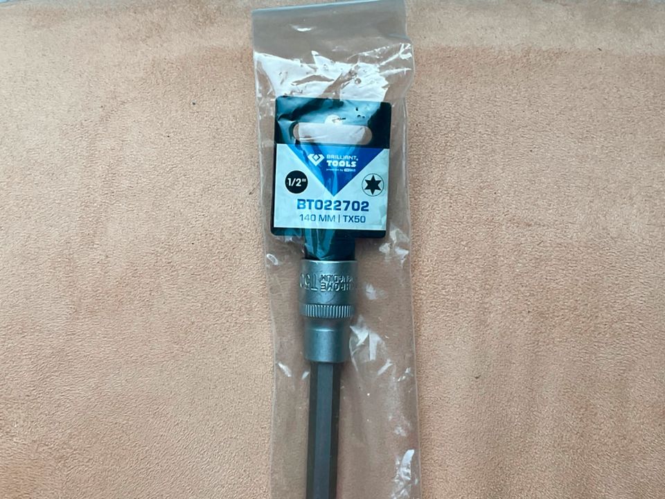 *** Brilliant Tools BT022702 Torx – Bit - Stecknuss 140mm *** in Bad Salzuflen