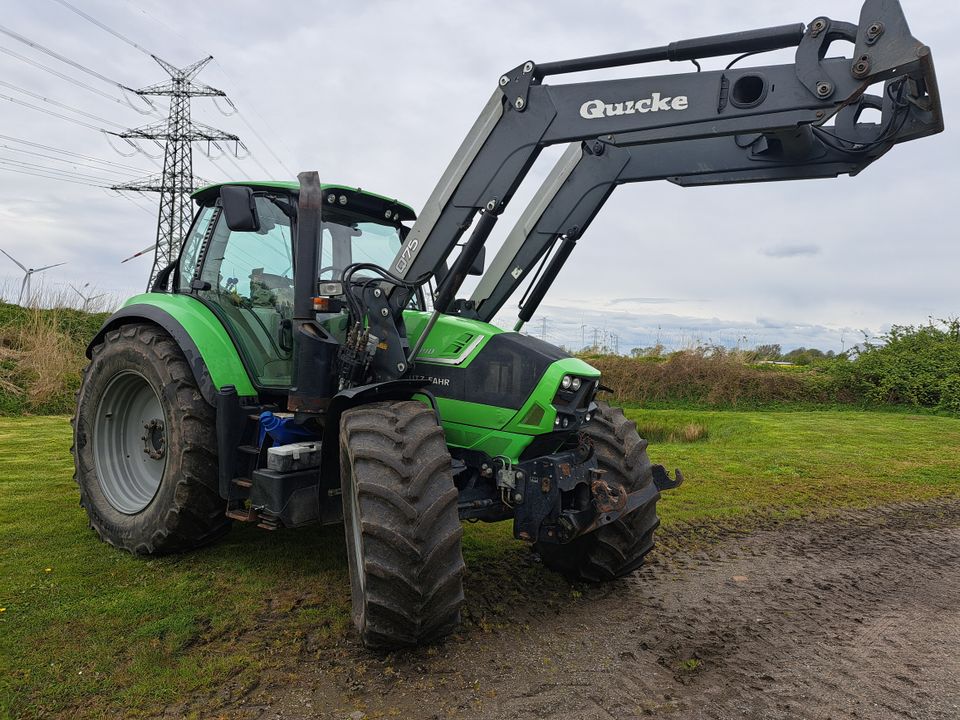 Deutz Agrotron in St. Michaelisdonn