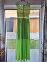 Maxikleid in Gr. XXL, grün mit Spitze Bayern - Großmehring Vorschau