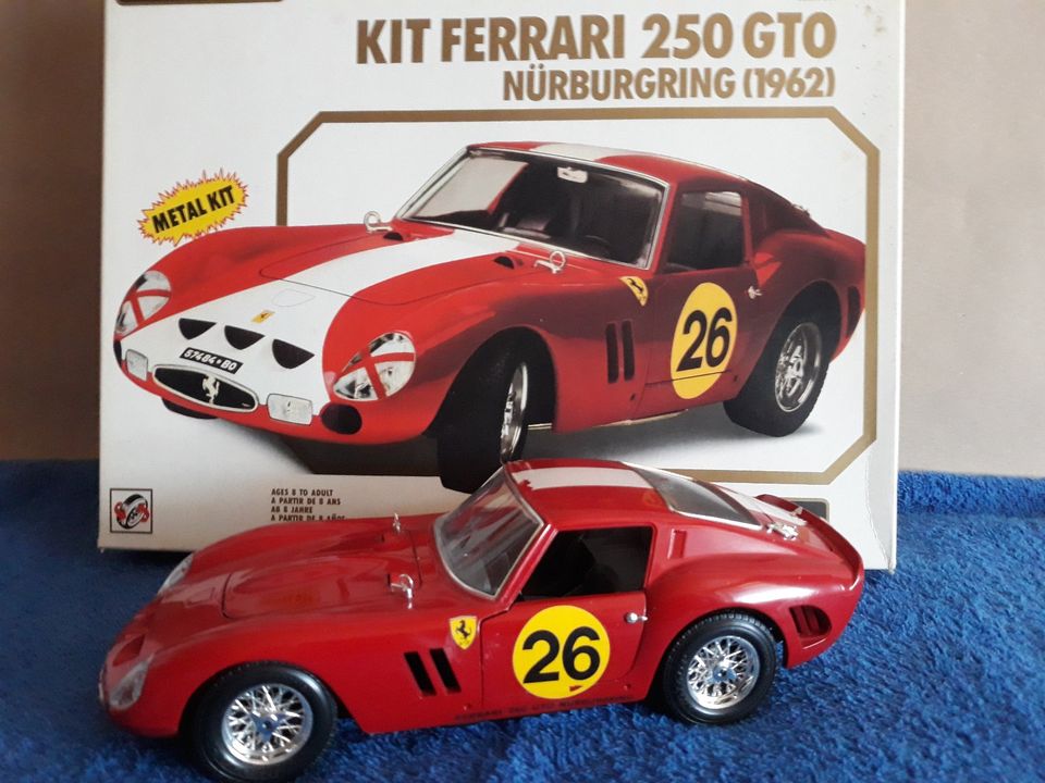 Bburago Kit - Ferrari 250 GTO Nürburgring - fertig gebaut in Ahlen