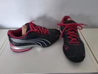 Puma Turnschuhe Gr. 39 | schwarz pink Niedersachsen - Tostedt Vorschau