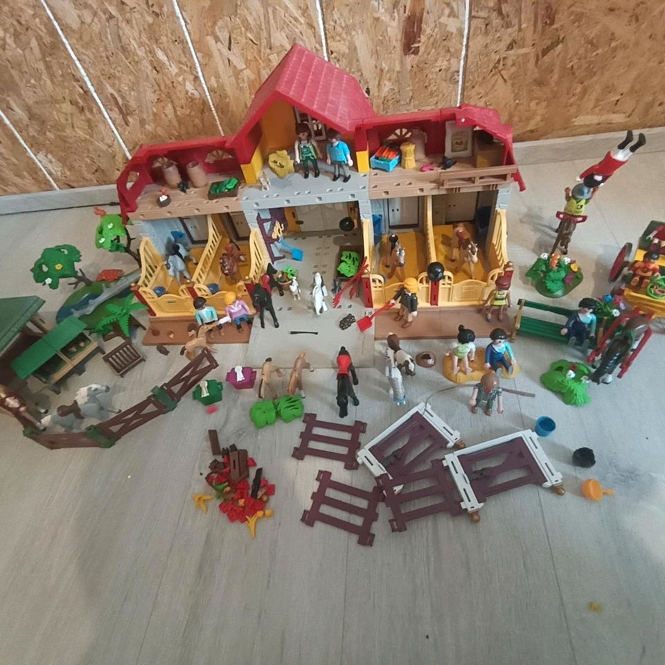 Playmobil Bauernhof mit ganz viel Zubehör in Ellerau 