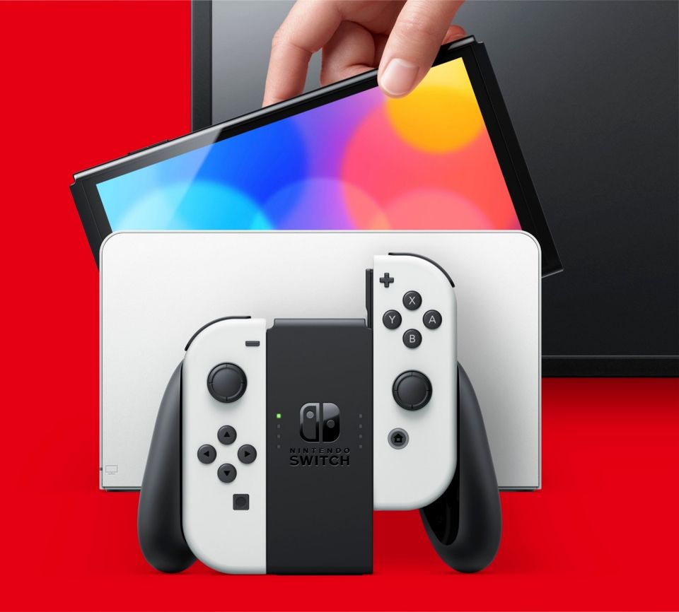 Nintendo Switch OLED Mieten / Leihen (Konsole, Gaming, Spiel) in Hamburg