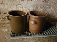Zwei große  Steingut töpfe 20 Liter für Küche und Garten Sachsen-Anhalt - Querfurt Vorschau