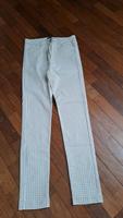 Tally Weijl Hose kariert weiß beige GR 40 4€ Hessen - Hüttenberg Vorschau