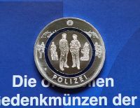 10 Euro Münze Polymerring 2024 Im Dienst Polizei G st 10 € NEU Sachsen - Chemnitz Vorschau