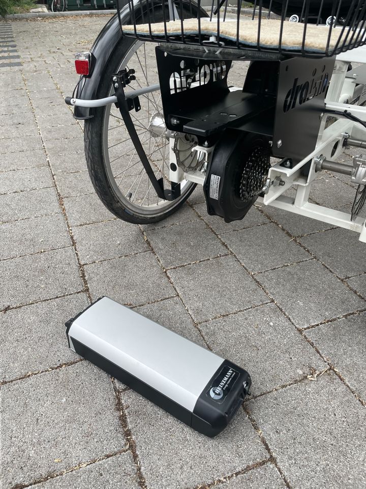 Komfort E-Dreirad für Senioren Draisin Santorin L E-Bike, Dreirad in Ludwigsburg