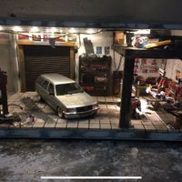 Diorama 1/18 Opel Rekord Rheinland-Pfalz - Dalheim Vorschau