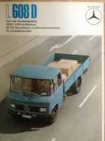 MERCEDES-BENZ LKW L 608 D Prospekt 1969 Niedersachsen - Seevetal Vorschau