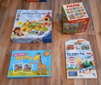 Spiele Kindergarten Ravensburger Haba Puzzle Buch Tiere Memory Sachsen - Kubschütz Vorschau