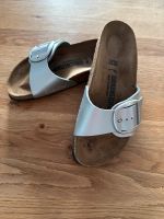 Birkenstock Madrid Big Buckle Silber Gr. 38 TOP Hessen - Rodgau Vorschau