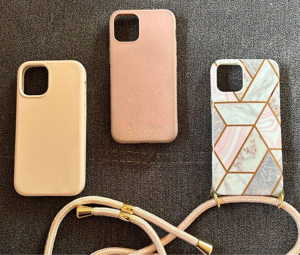 Handyhüllen iPhone 12 mini in rosa zu verschenken in Herrieden