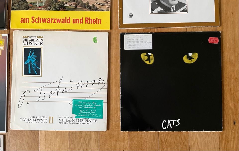 Schallplatten Vinyl LP Sammlung Klassik Oper Musical 1950s-1990s in Karlsruhe