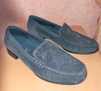 ara Slipper, 38,5, anthrazit/braun, Wildleder,Weite G, NEU, Düsseldorf - Lichtenbroich Vorschau