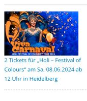 2 Festival Tickets, Holi Festival Tickets Heidelberg Nordrhein-Westfalen - Solingen Vorschau