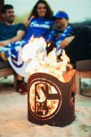 FC Schalke 04 Feuerkorb rund 42 cm Fan  Corten-Stahl FREI HAUS Nordrhein-Westfalen - Herten Vorschau