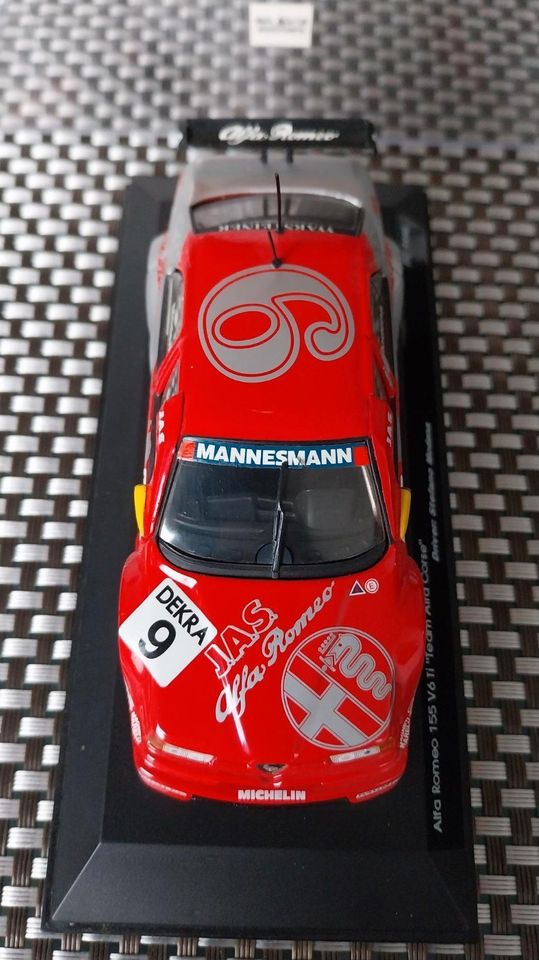 DTM ITC 1996 Alfa Romeo 155 V6 Ti Modena 1:43 Minichamps in Walluf