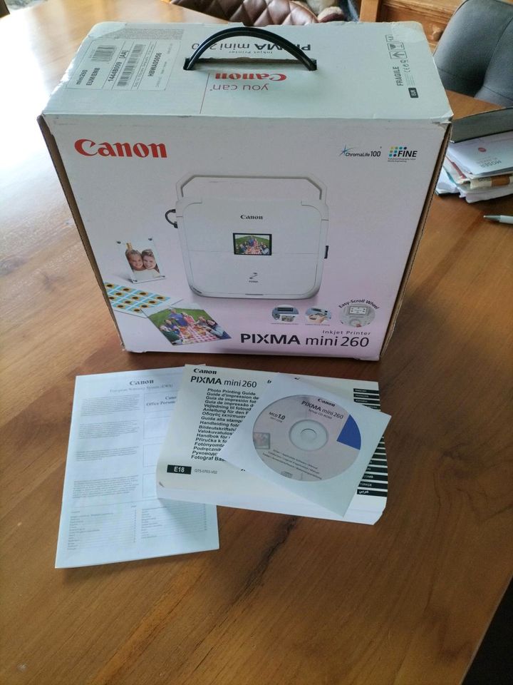 Photodrucker Canon pixma mini 260 in Affing