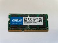 Crucial 8GB DDR3-1600 S0 DIMM 1.5V CL11 RAM Riegel Nordrhein-Westfalen - Meckenheim Vorschau