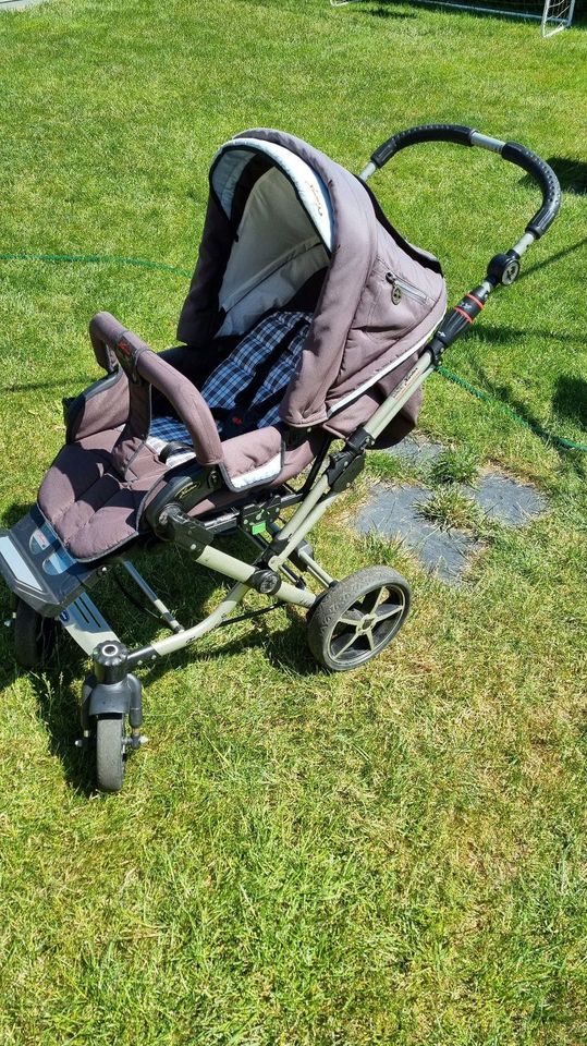 Kombi-Kinderwagen Hartan Topline S (Babykutsche und Sportwagen) in Lugau