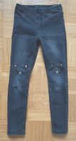 Jeggings, grau, H & M, 134, Katze, Spielplatz, Garten Nordrhein-Westfalen - Hilden Vorschau