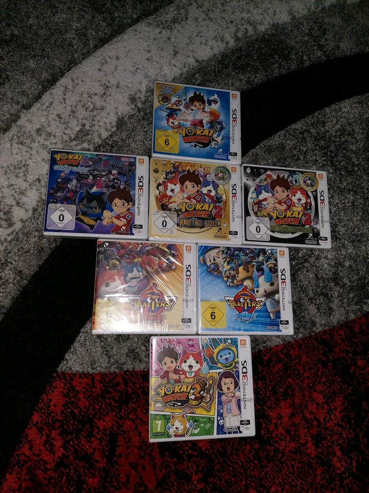 Nintendo 3ds Yokai Watch Alle Teile Sealed, Neu in Heinsberg